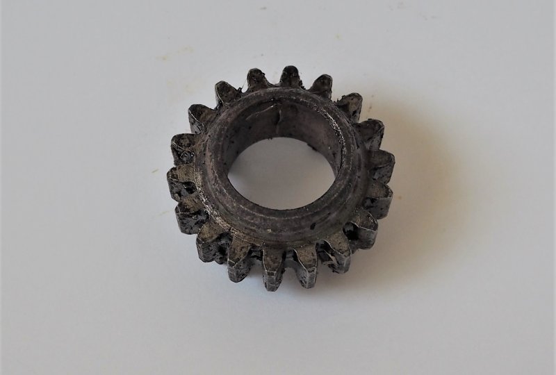 Zębatka skrzyni biegów, 18 zębów, oryginał, Jawa 355, 356, CZ 453-475, 501, 502-photo2