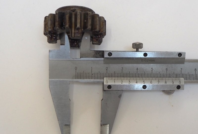 Zębatka skrzyni biegów, 18 zębów, oryginał, Jawa 355, 356, CZ 453-475, 501, 502-photo3
