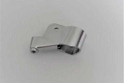 Uchwyt klamki kierownicy, prawy, gwint M6, chrom, Jawa