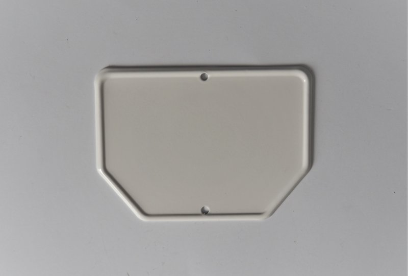 Tylna tabliczka rejestracyjna, 14.4x10.3 cm, Jawa, CZ-photo2