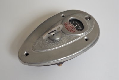 Stacyjka z amperomierzem 8A (-), oryginalna, po renowacji, Jawa, CZ