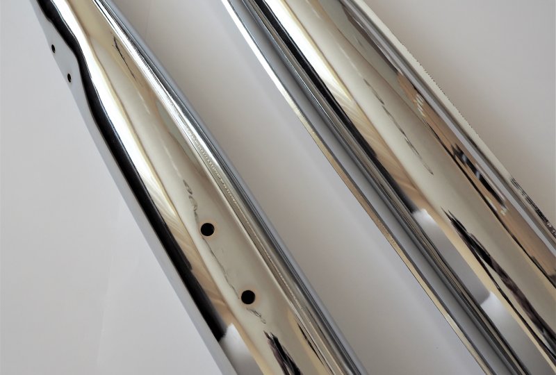 Tłumiki cygara, chrom, Jawa 250/350 Panelka-photo4