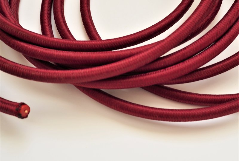 Kabel wysokiego napięcia, bordowy, 0,5 m, Jawa, CZ-photo2