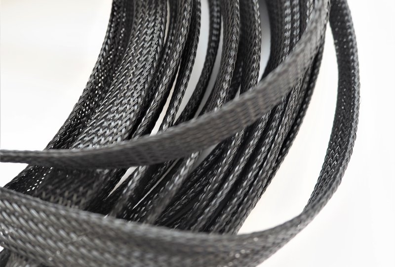 Osłona pleciona na przewody, średnia, 1m, Jawa, CZ-photo2