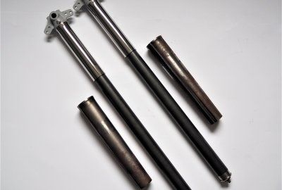 Przednie zawieszenie, komplet, Jawa 500 OHC