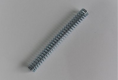 Sprężyna pręta tylnego hamulca, 80mm, ocynk, Jawa Perak, OHC