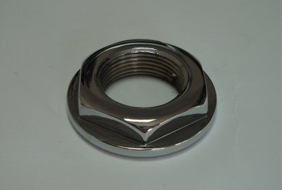 Nakrętka trzpienia bębna tył chrom, Jawa 250/350 Perak