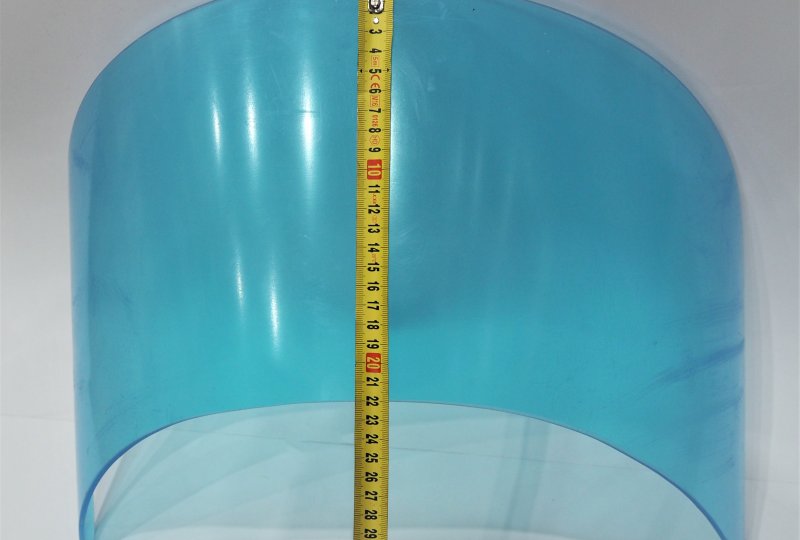 Szyba przednia PLEXI, niższa, 22 cm, VELOREX 560, 561-photo2