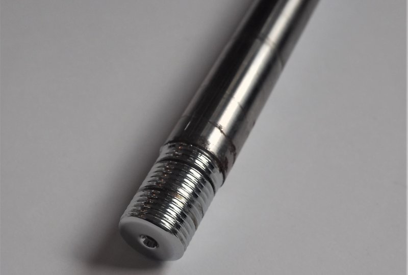 Ośka koła tylnego, chrom, Jawa 500 OHC-photo3
