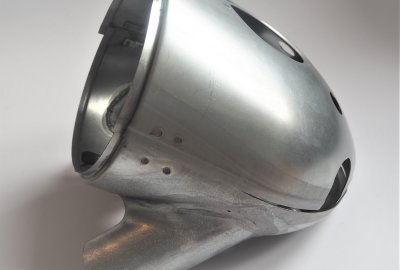 Maska przedniego światła, kompletna, Jawa 500 OHC 00, 01