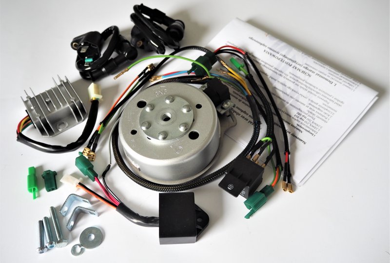 Zapłon elektroniczny GEMO® - D03 12V dwa cylindry, Jawa 350 Perak, Ogar, Kyvacka, Panelka-photo2