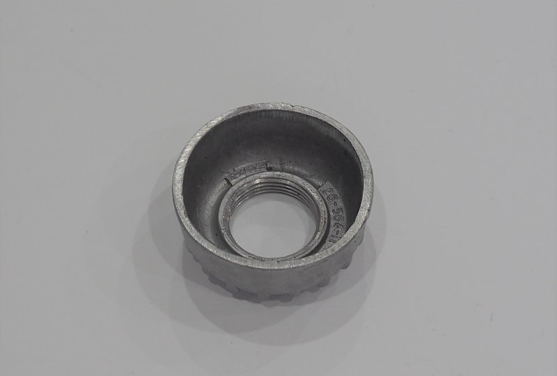 Nakrętka pokrywy gaźnika, średnica 48 mm, wysokość 22 mm, aluminium, Jawa, CZ-photo2