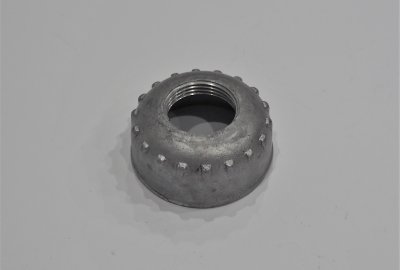 Nakrętka pokrywy gaźnika, średnica 48 mm, wysokość 22 mm, aluminium, Jawa, CZ