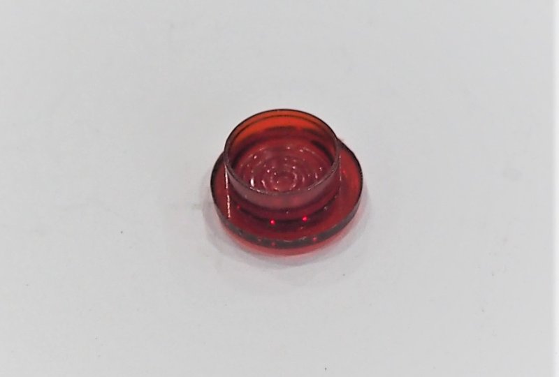 Szkiełko kontrolki, czerwone, oryginał, Jawa 634-640-photo2