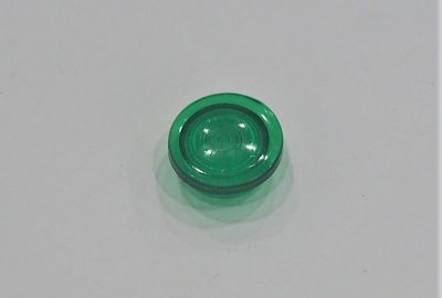 Szkiełko kontrolki, zielone, oryginał, Jawa 634-640