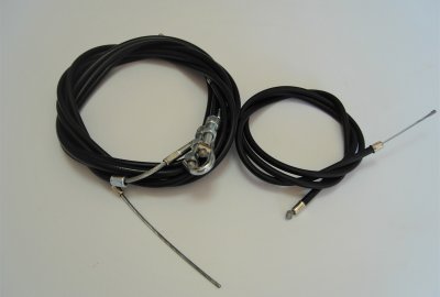 Komplet 4 linek, wersja bez rolgazu, ze śrubami regulacyjnymi, Jawa, CZ