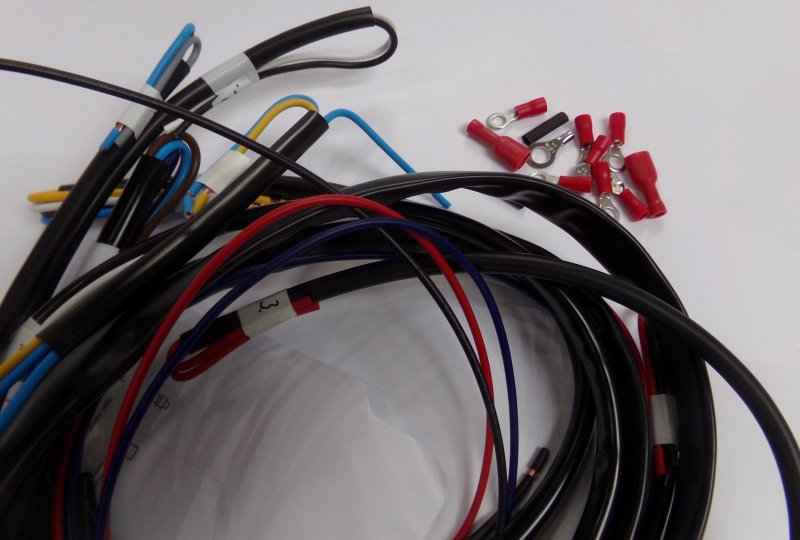 Instalacja elektryczna ze stacyjką w zbiorniku, Jawa 250/350 Kyvacka-photo2