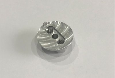 Osłona komory przepustnicy gaźnika JKOV 2924HZ, aluminium, Jawa 500 OHC