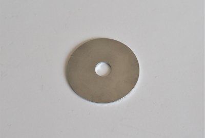 Podkładka hamulca ciernego siedzenia, chrom, Jawa 250/350 Perak, Ogar, 500 OHC
