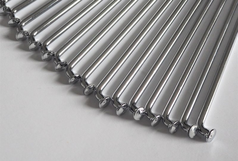 Szprychy i nyple, komplet 36 szt, M3,5, chrom, Jawa 555/05/20/21/23-photo3