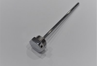 Nakrętka przedniego zawieszenia z prętem, chrom, Jawa Jawa 634, Californian