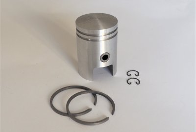 Tłok 38,50mm + pierścień + sworzeń 10mm, Jawa 550, 555, Jawetta