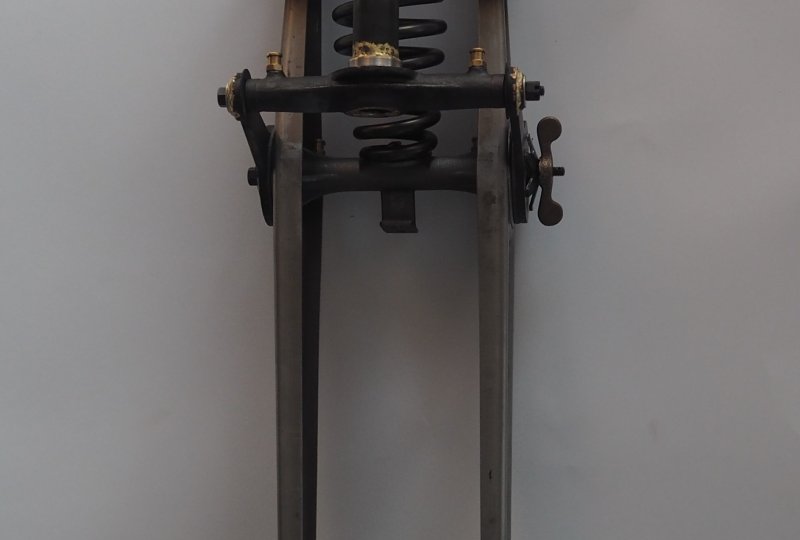 Przednie zawieszenie Jawa 175 Special, Villiers-photo2
