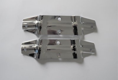 Uchwyty ramy ochronnej, 2 sztuki, chrom, Jawa 634-640