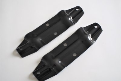 Uchwyty ramy ochronnej, 2 sztuki, czarne, Jawa 634-640