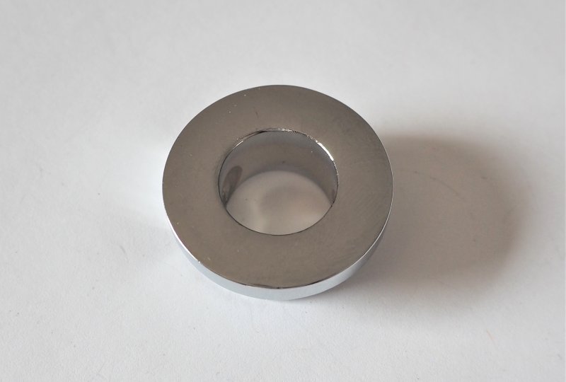 Tulejka napinacza łańcucha, 30x15x12 mm, chrom, Jawa, CZ 250/350-photo2
