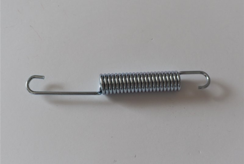 Sprężyna stopki bocznej 120mm, ocynk, Jawa 634-640-photo2