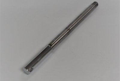 Ośka koła przedniego, 246/176 mm, chrom, Jawa 634-640