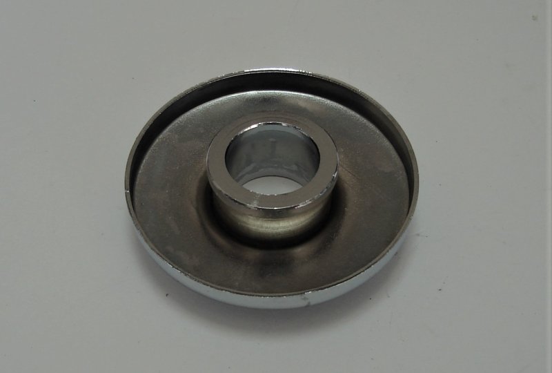 Pokrywa tylnego łożyska koła, chrom, Jawa Perak, OHC 00, 01-photo2