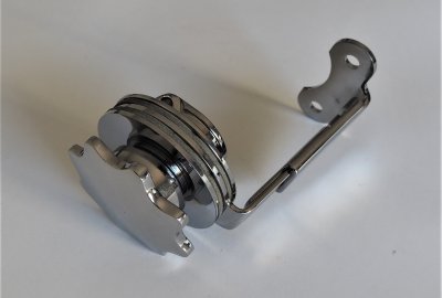 Tłumik skrętu główki ramy, Jawa 500 OHV typ 1