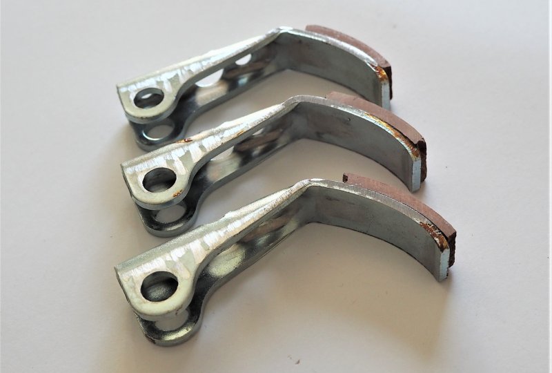 Szczęki startowe, metalowe, komplet 3 sztuki, Jawa Babetta 207-photo4