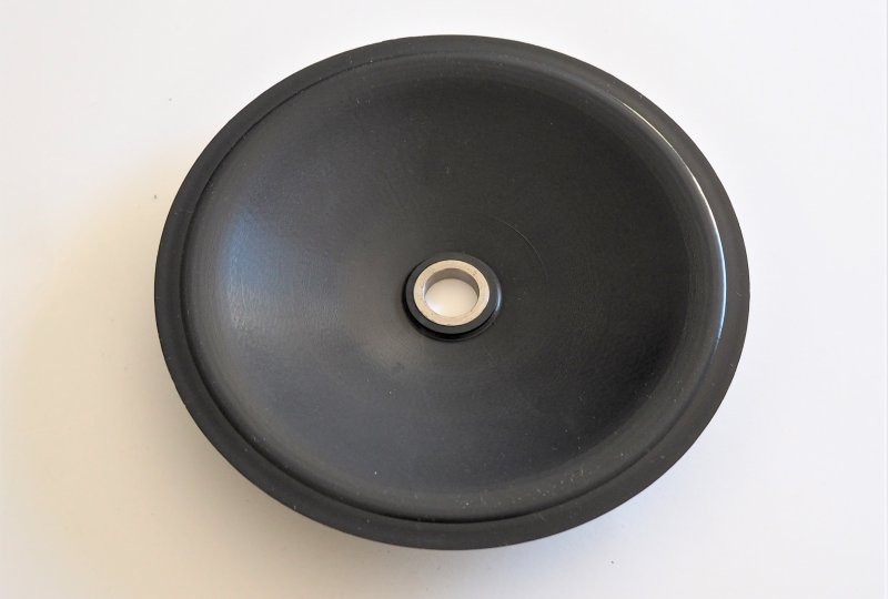 Pokrywa przedniego koła, plastik, czarna, VELOREX 250, 350-photo2