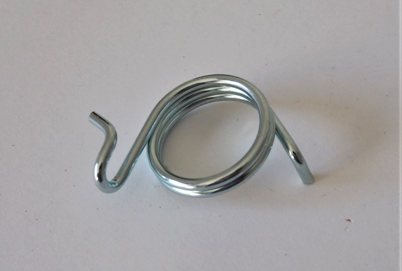 Sprężyna dźwigni hamulca, ocynk, Jawa 634-640, CZ-photo2