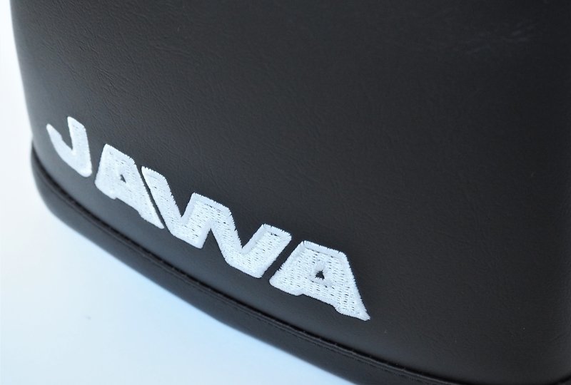 Siedzenie, czarne, logo JAWA, wg oryginału, Jawa 634-photo7