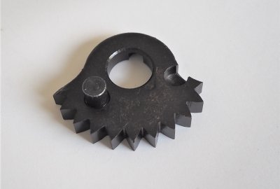 Zębatka kopnika/startera, stal, Jawa 50