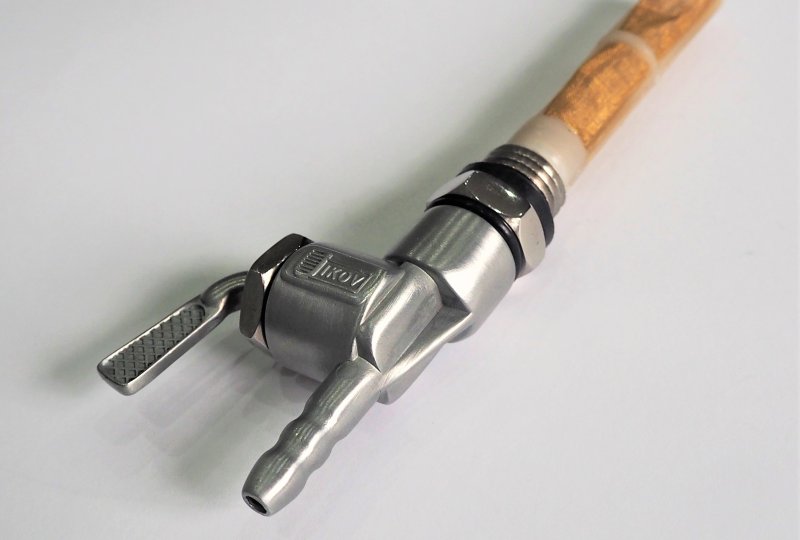 Kranik paliwa Jikov, satynowany,  Jawa, CZ 1958---photo2