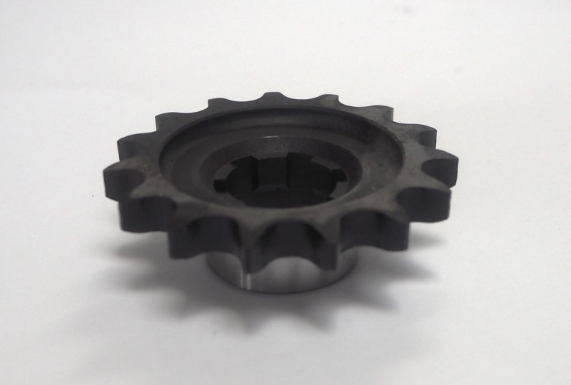 Przednia zębatka napędu, 15 zębów, hartowane, szlifowane, Jawa Perak, Ogar-photo3