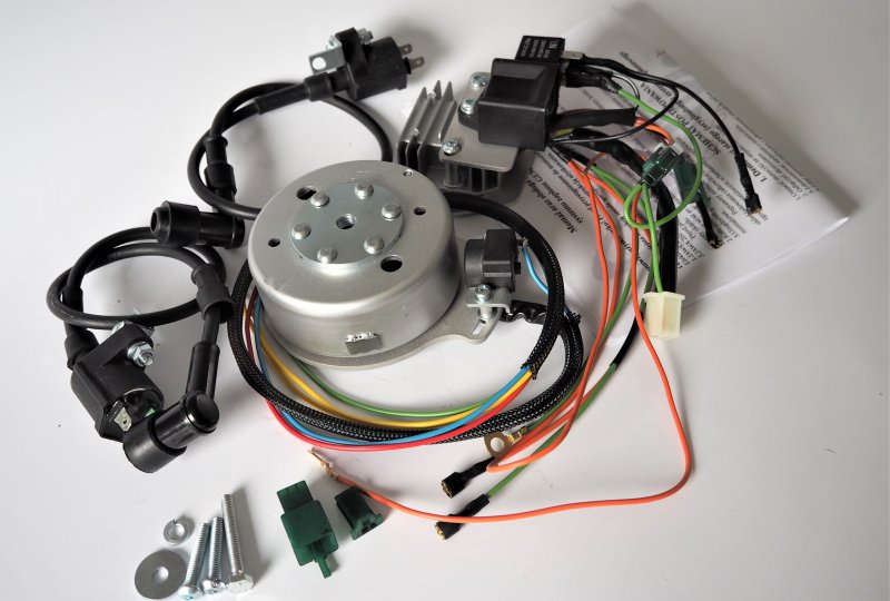 Zapłon elektroniczny GEMO® - D05 12V dwa cylindry, Jawa, CZ 350  633, 634-photo2