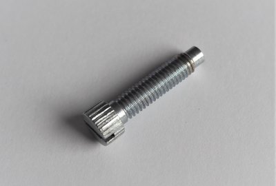 Śrubka nastawu wolnych obrotów, ocynk, AMAL