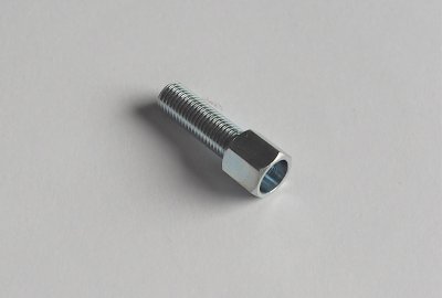 Śruba regulacji nastawu linki do gaźnika, M6/0,75x17 mm, AMAL, ocynk, Jawa, CZ