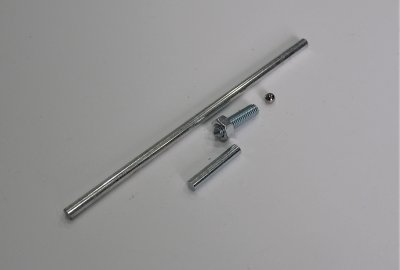 Pręty sprzęgła ze śrubą regulacyjną, Jawa 50