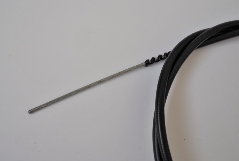 Linka sprzęgła bez regulacji 126/145 cm, Jawa, CZ-photo2