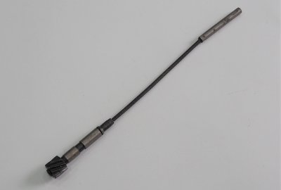 Napęd licznika, 11 zębów, długość 223mm, średnica 6mm, oryginał, Jawa 250 Kyvacka, Panelka