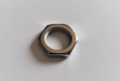 Nakrętka pokrywy zębatki M20x, chrom, Jawa 90, CZ 125-250, 501-505