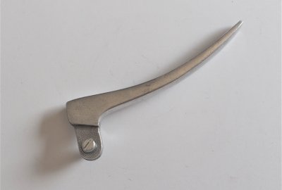 Klamka kierownicy, alumniowa, nieporelowana - prawa, Jawa, CZ