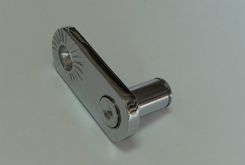 Uchwyt stopki hamulca, chrom, Jawa Perak, Ogar-photo2